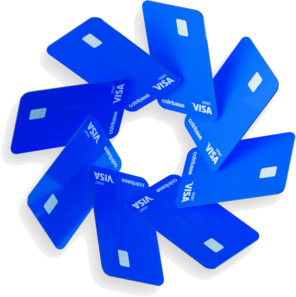 Register on Coinbase and apply for a Crypto Card!