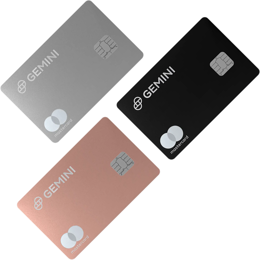 Register on Gemini and apply for a Crypto Card!